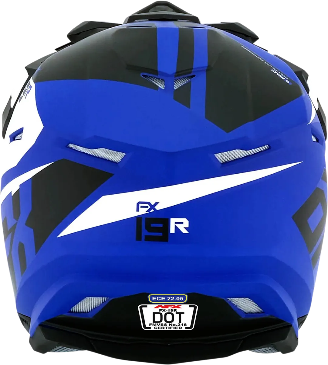 AFX FX-19R Helmet - Racing - Matte Blue - Medium 0110-7069