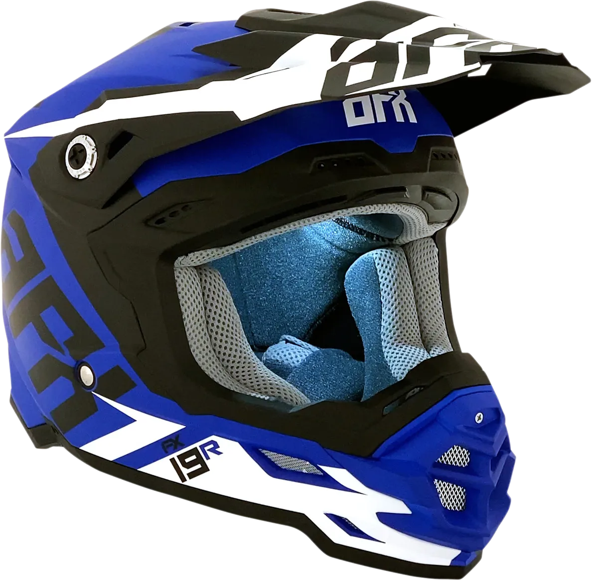 AFX FX-19R Helmet - Racing - Matte Blue - Small 0110-7068