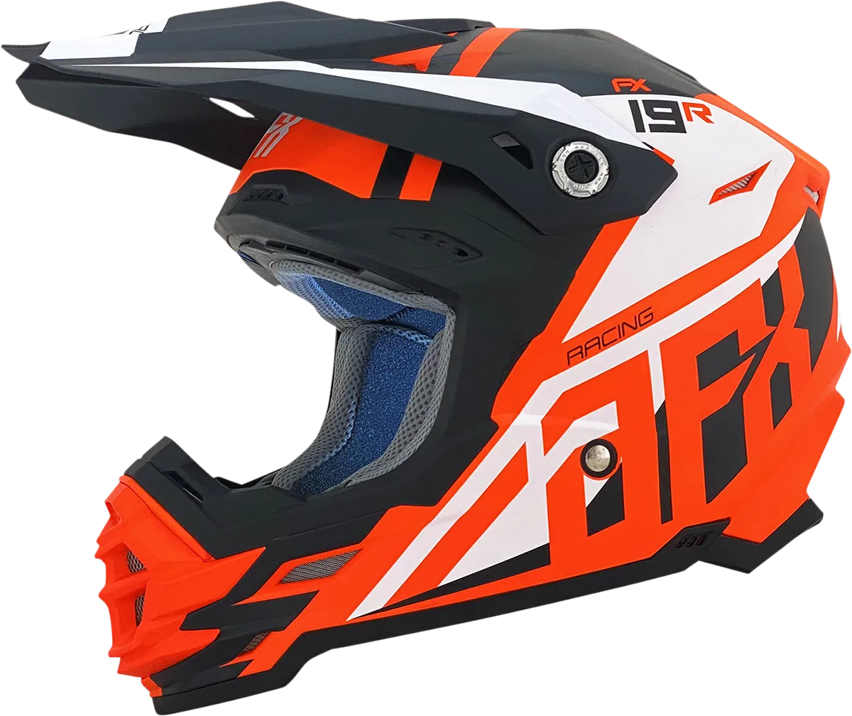 AFX FX-19R Helmet - Racing - Matte Orange - XL 0110-7086