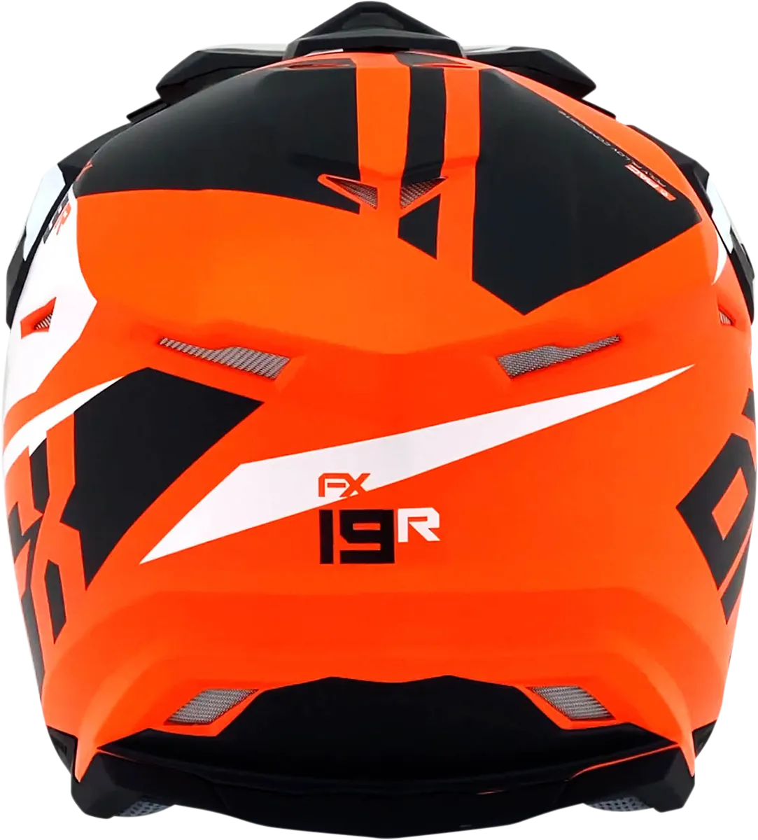 AFX FX-19R Helmet - Racing - Matte Orange - XL 0110-7086