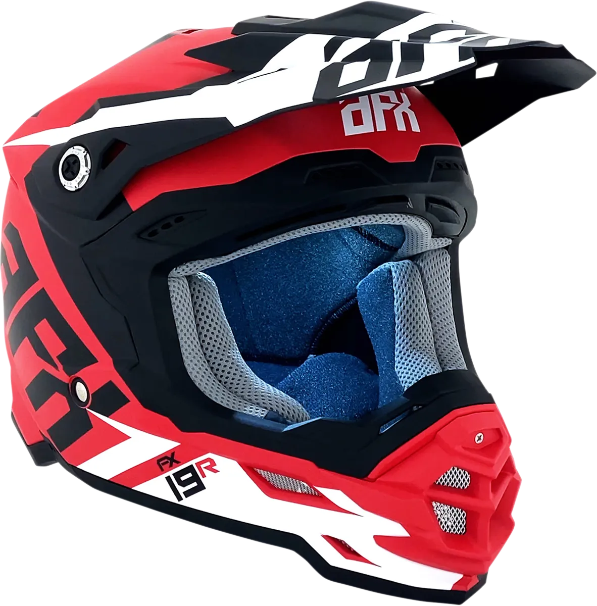 AFX FX-19R Helmet - Racing - Matte Red - Large 0110-7065