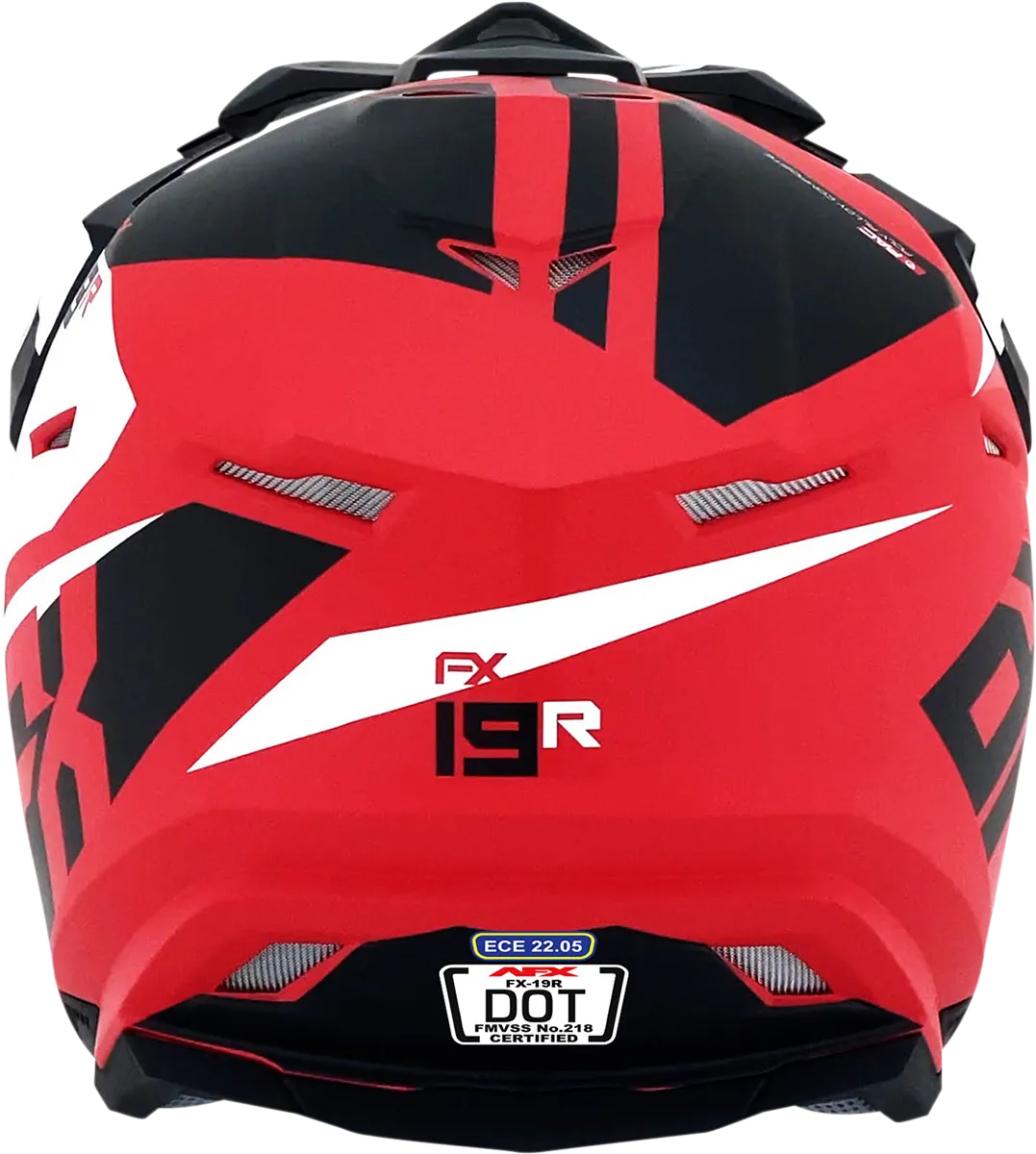 AFX FX-19R Helmet - Racing - Matte Red - Large 0110-7065