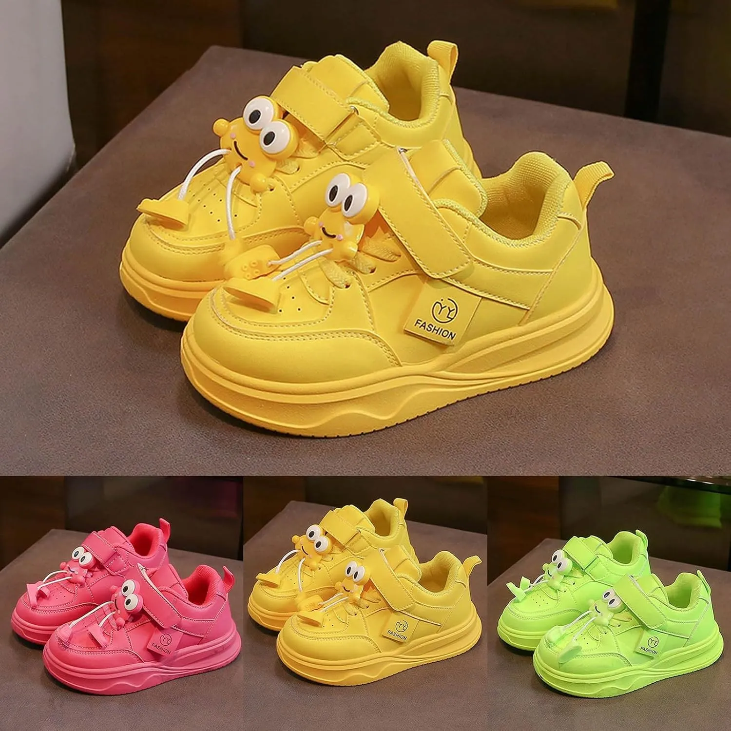 artoon Dinosaur Sneakers for Kids Boys Girls Memory Foam Open Toe Non Slip Sport Shoes Outdoor Running Fashion Shoes