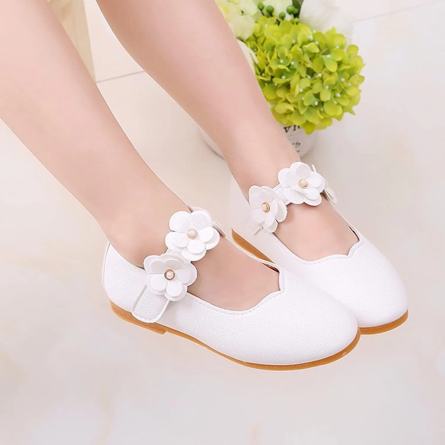 Baby Boy Sports Shoes Single Princess Solid Girls Baby Flower Student Children Kid Shoes Soft Dance Bi Rite