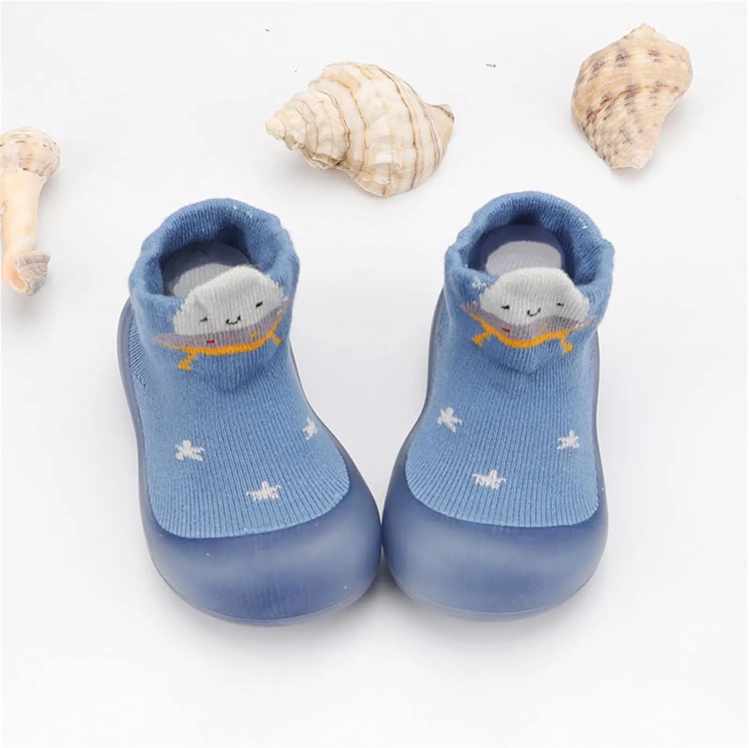 Baby Shoes Infant Boys Girls Socks Shoes Toddler Fleece WarmThe Floor Socks Non Slip Prewalker Shoes House Shoes