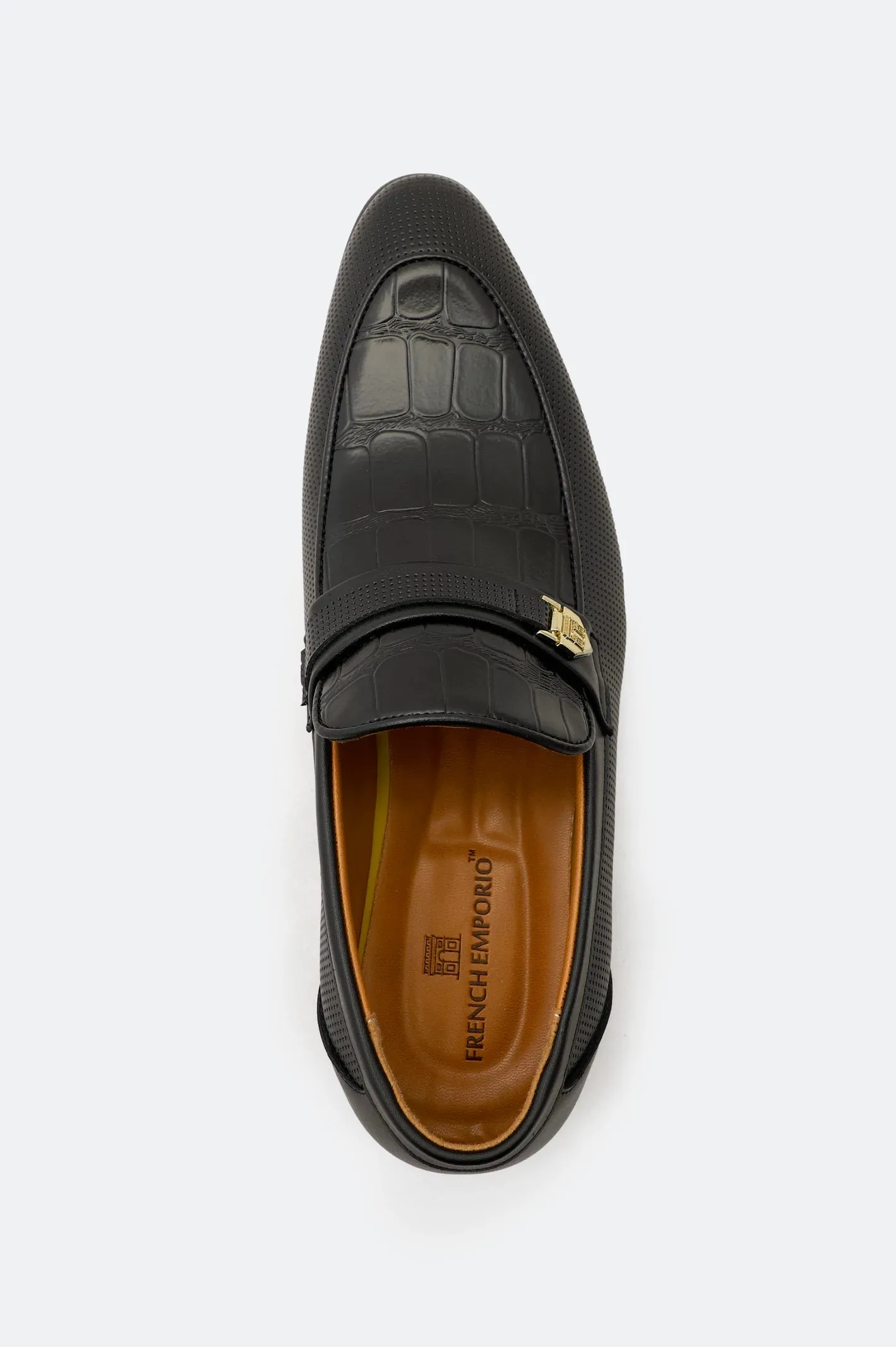 Black Formal Mocassins Shoes