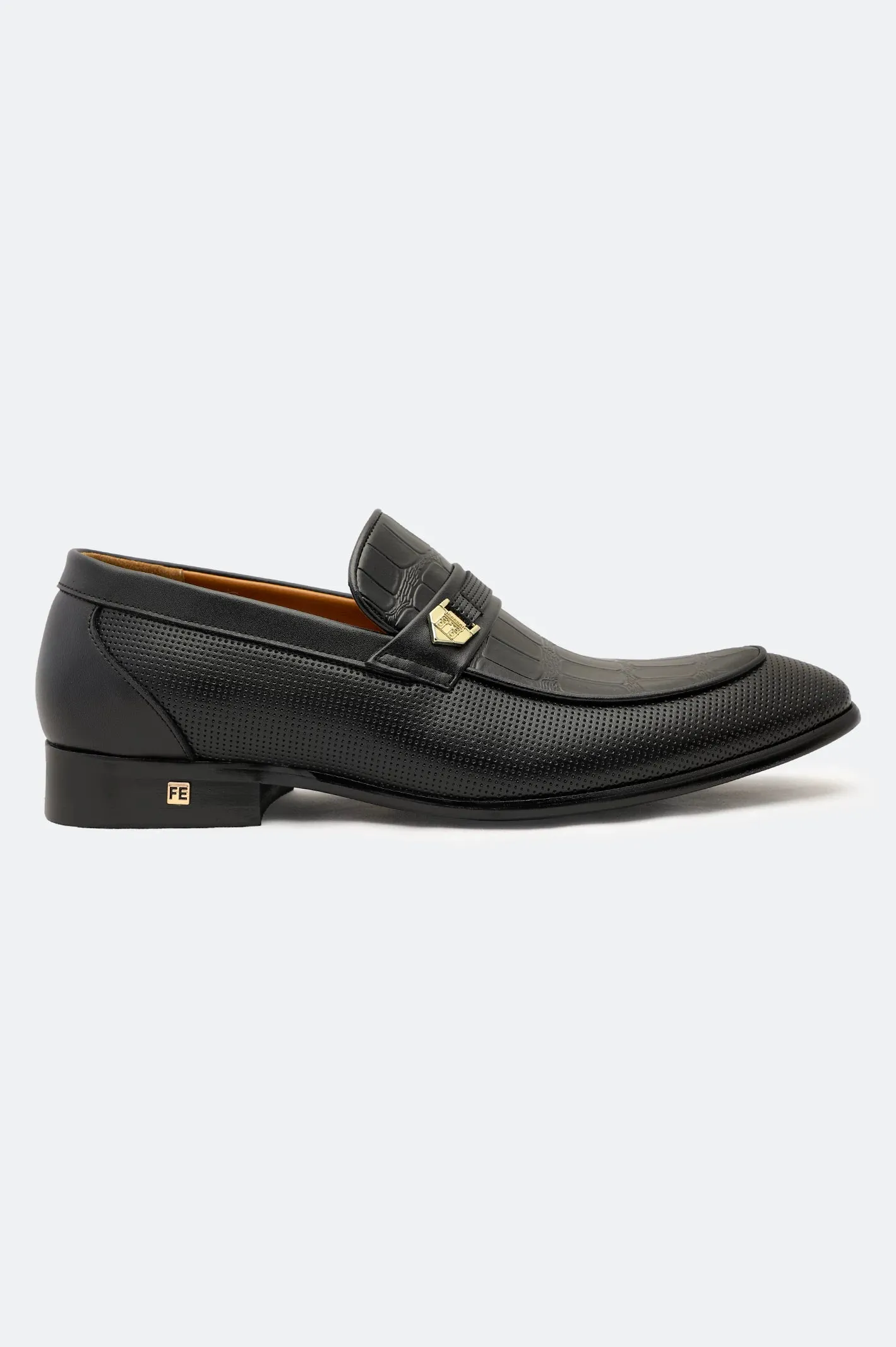 Black Formal Mocassins Shoes