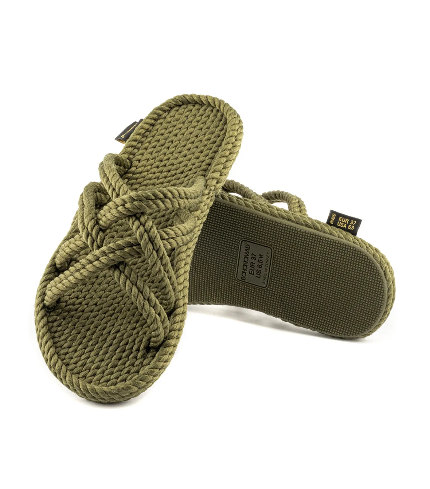 Bodrum Slippers Khaki