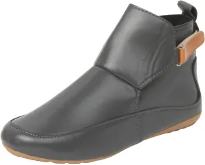 Cathalem Boots for Women,Arch Support Booties Side Zip-up Vintage Leather Damping Shoes Flat Heel Booties