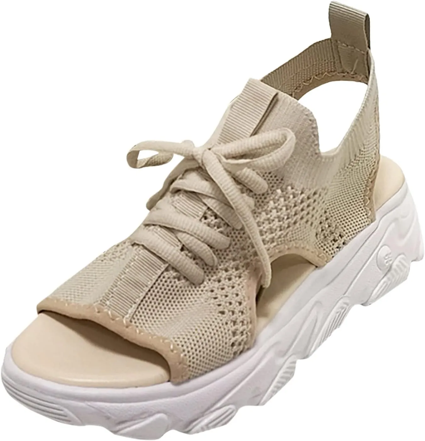 Cathalem Summer Sandals for Women 2024 Espadrille Sandals Platform Sandals Women Casual Ankle Strap Wedge Heels Sandals