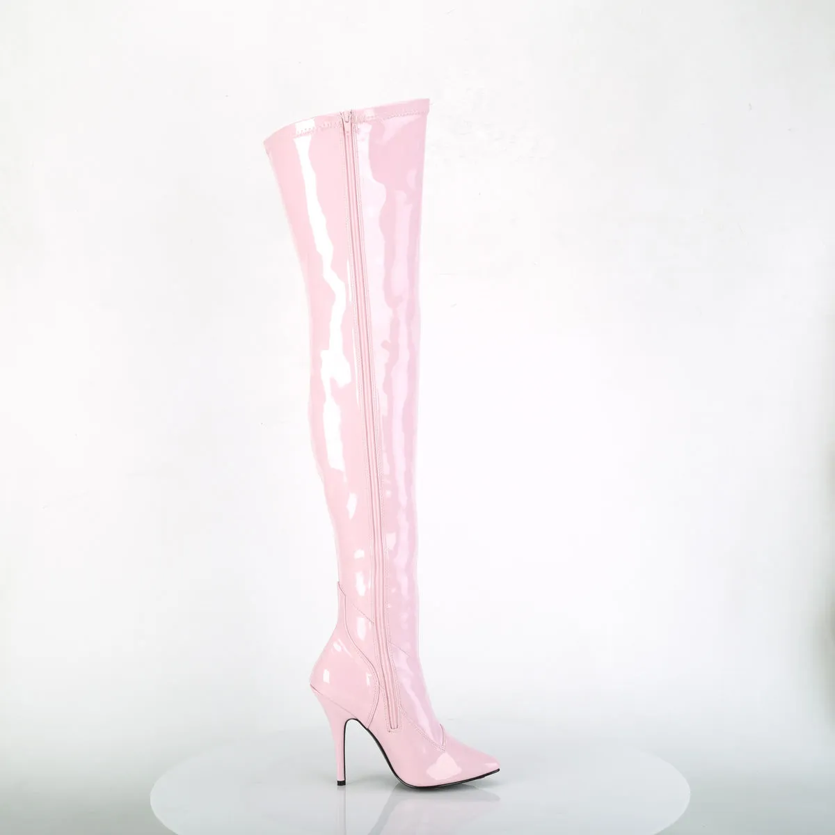 Classic Thigh Boot with 5-inch Spike Heel 7-colors SEDUCE-3000