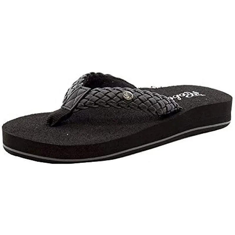 Cobian Braided Bounce Womens Black 6