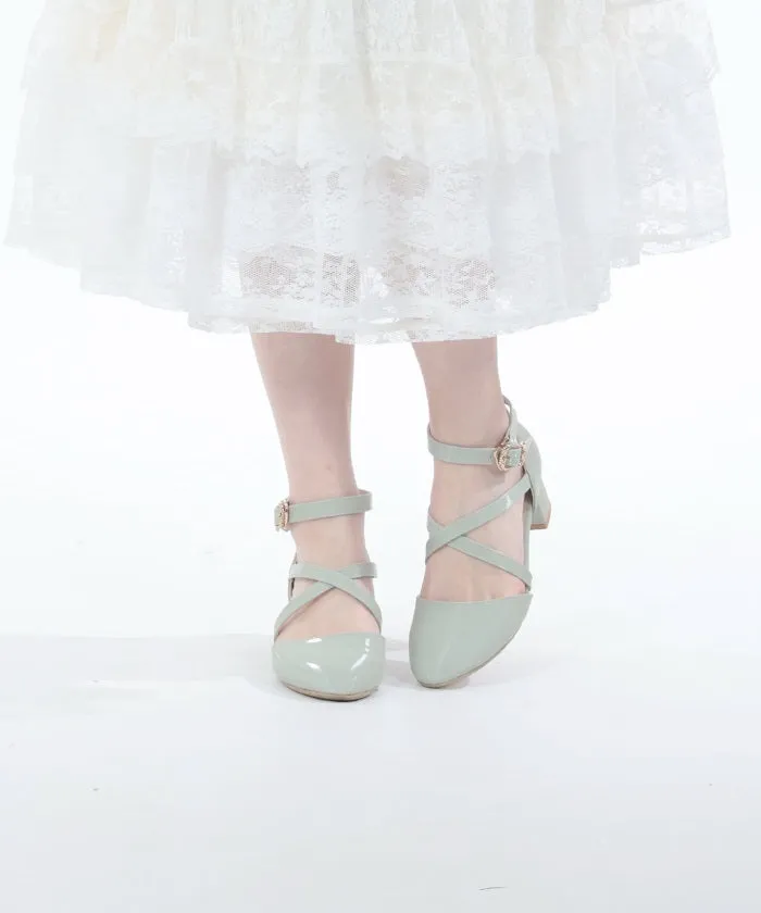 Cross Strap Pumps