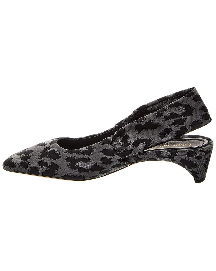 Dior Mizza Canvas Slingback Pump