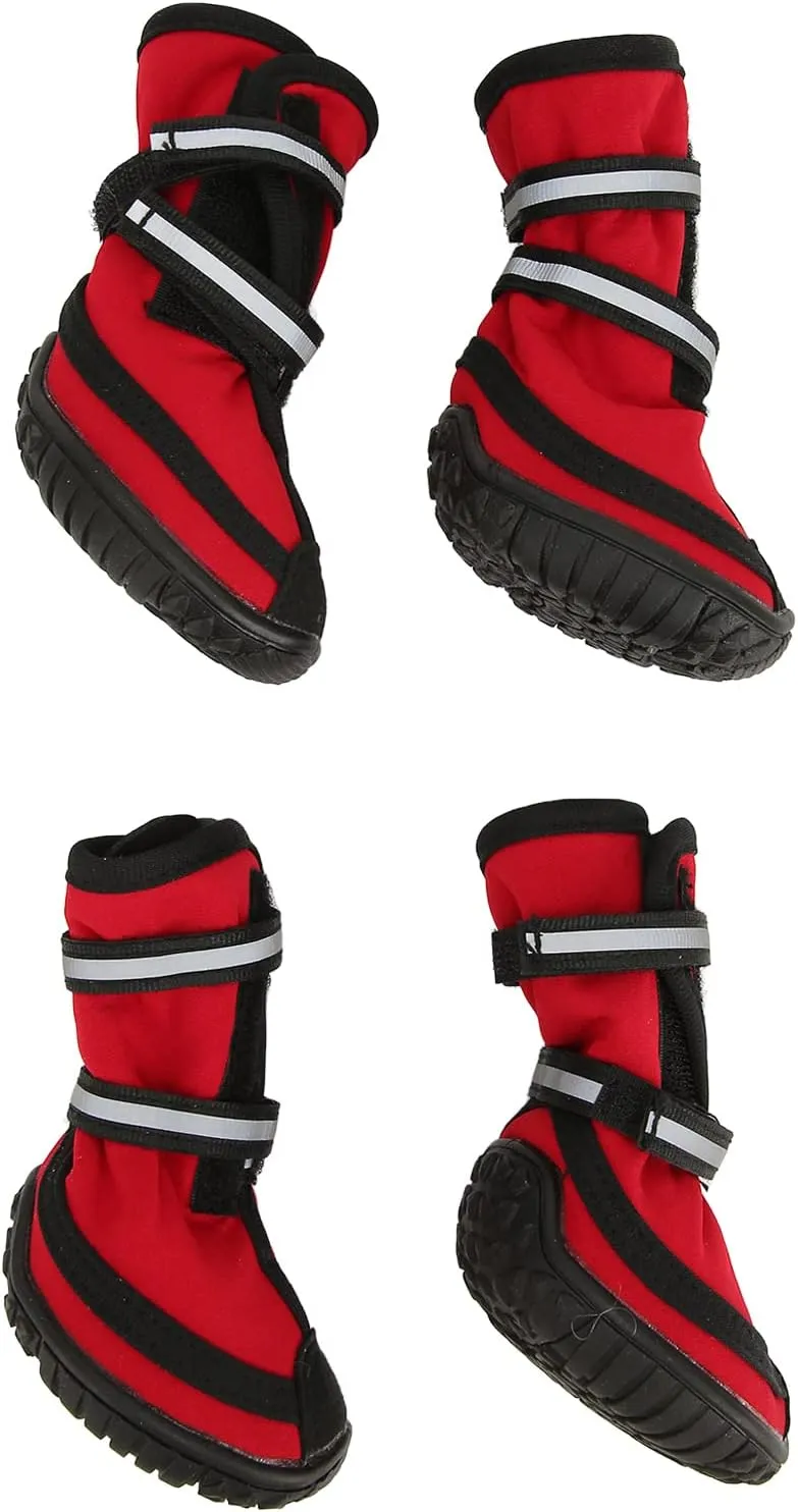 Dog Hiking Shoes Strong Slip Sole Summer Breathable Reflective Pet Protectors M Dog Hiking ShoesDog BootsDog ProtectorsPet ProtectorsDog ShoesPet Warm (L)