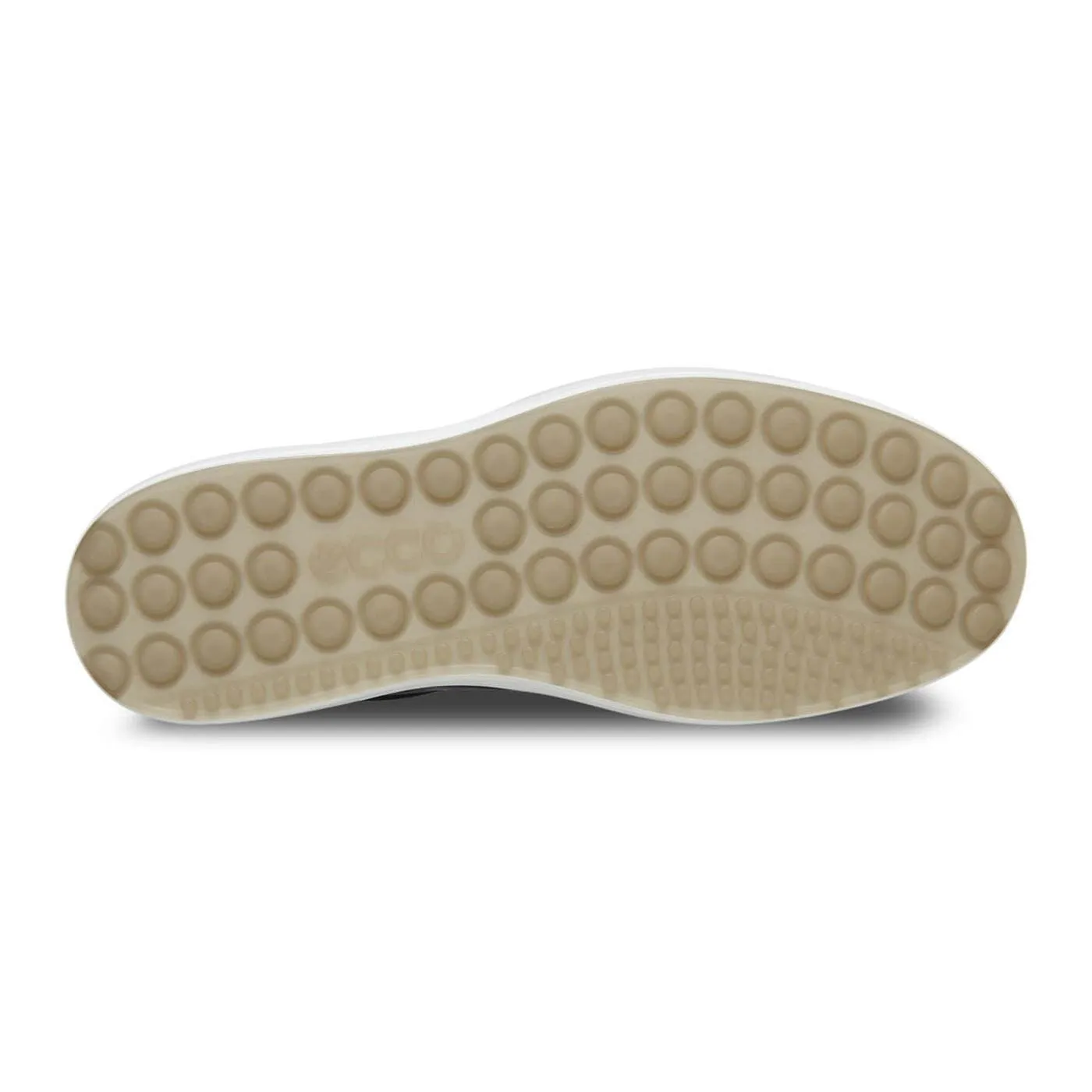 Ecco Men's Soft 7 Lace Sneakers- Black Droid