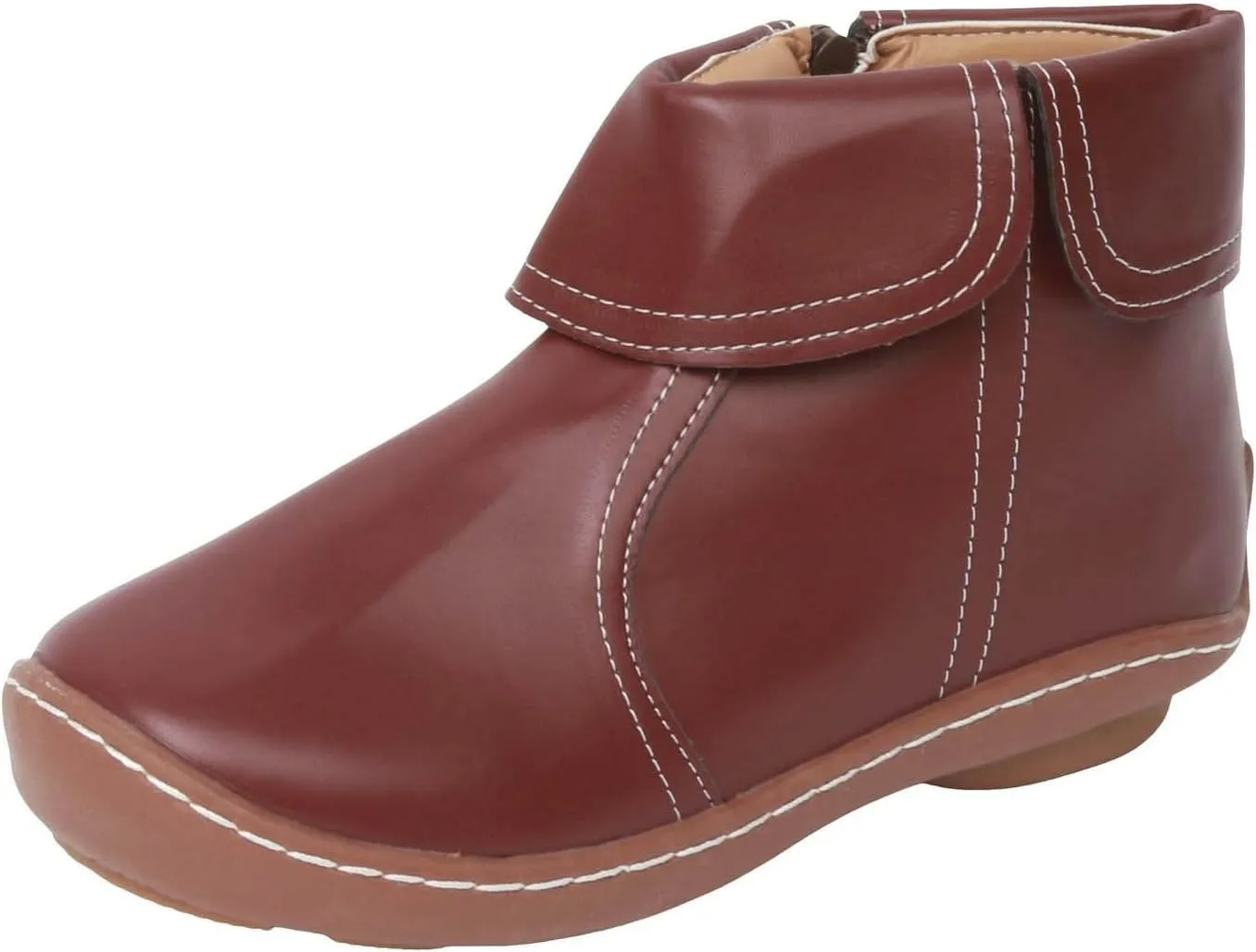 Fall Boots for Women 2024 Ankle Boots Retro Round Toe Fashion Comfortable Flat Side Zipper Lightweight Fall Boots