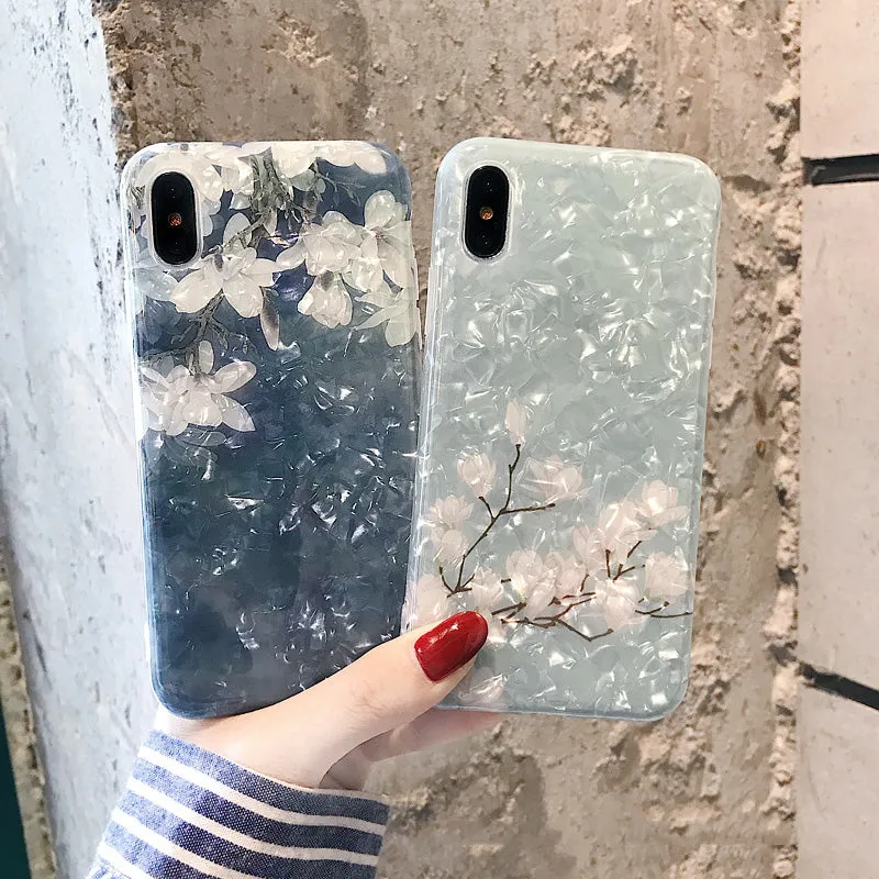 Flower Soft Shell Fashion Iphone Case