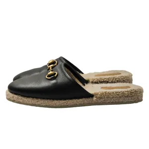 GUCCI FRIA SHEARLING FLATS EU 39.5/ UK 6.5