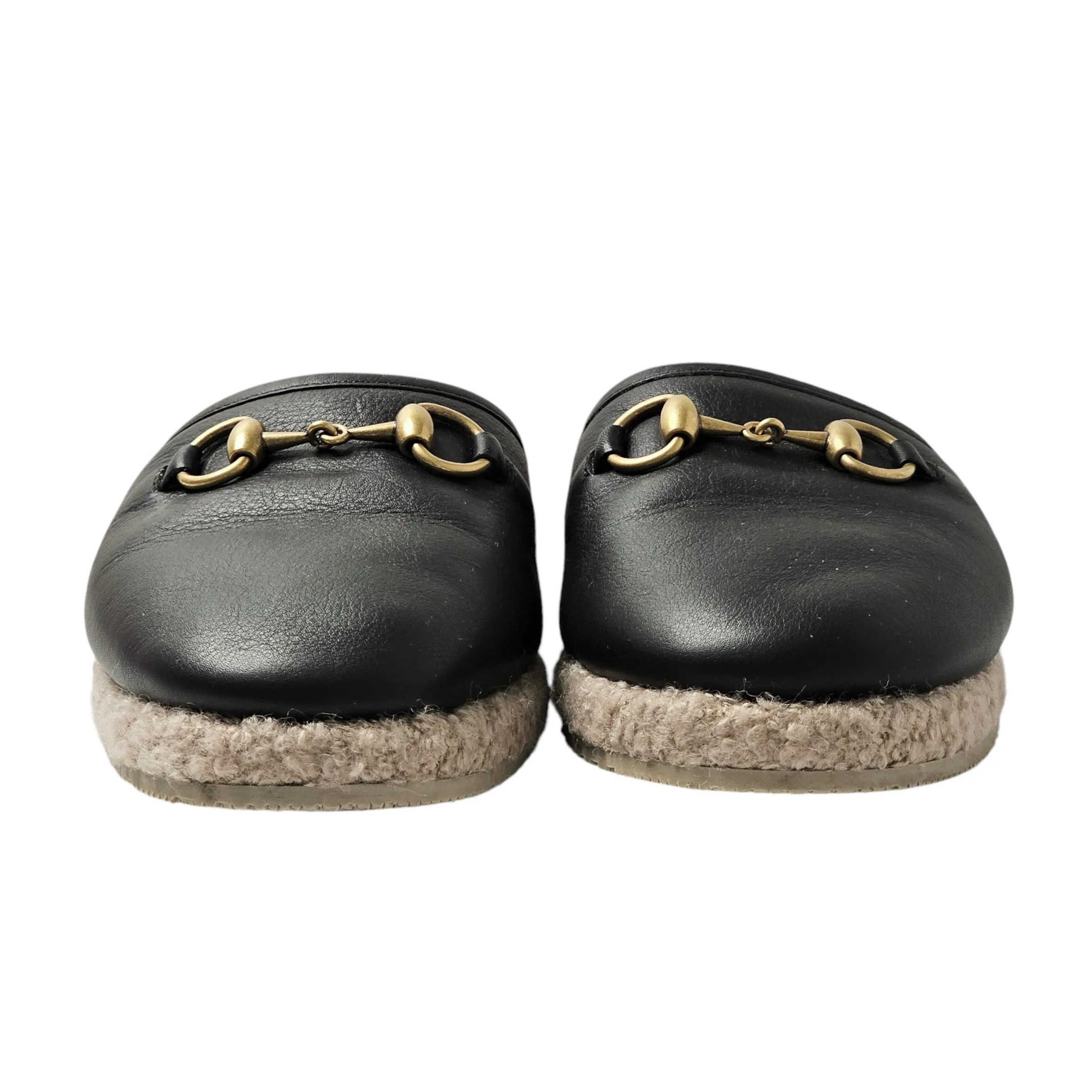 GUCCI FRIA SHEARLING FLATS EU 39.5/ UK 6.5