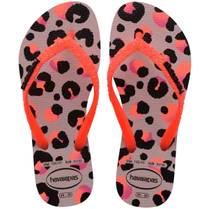HAVAIANAS KIDS SLIM GLITTER || - PEONY ROSE