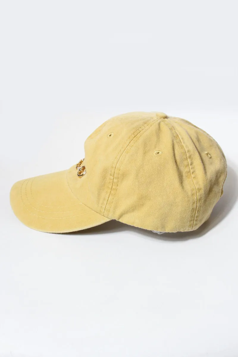 HORSEBIT COTTON CAP / YELLOW [SIZE: ONE SIZE USED]