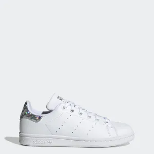 Kid's adidas Originals Stan Smith Shoes White Silver Iridescent