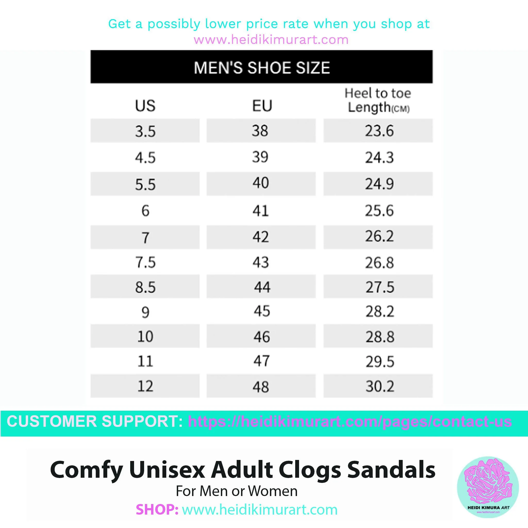 Light Teal Blue Unisex Clogs, Best Solid Blue Color Unisex Classic Lightweight Best Sandals For Men or Women