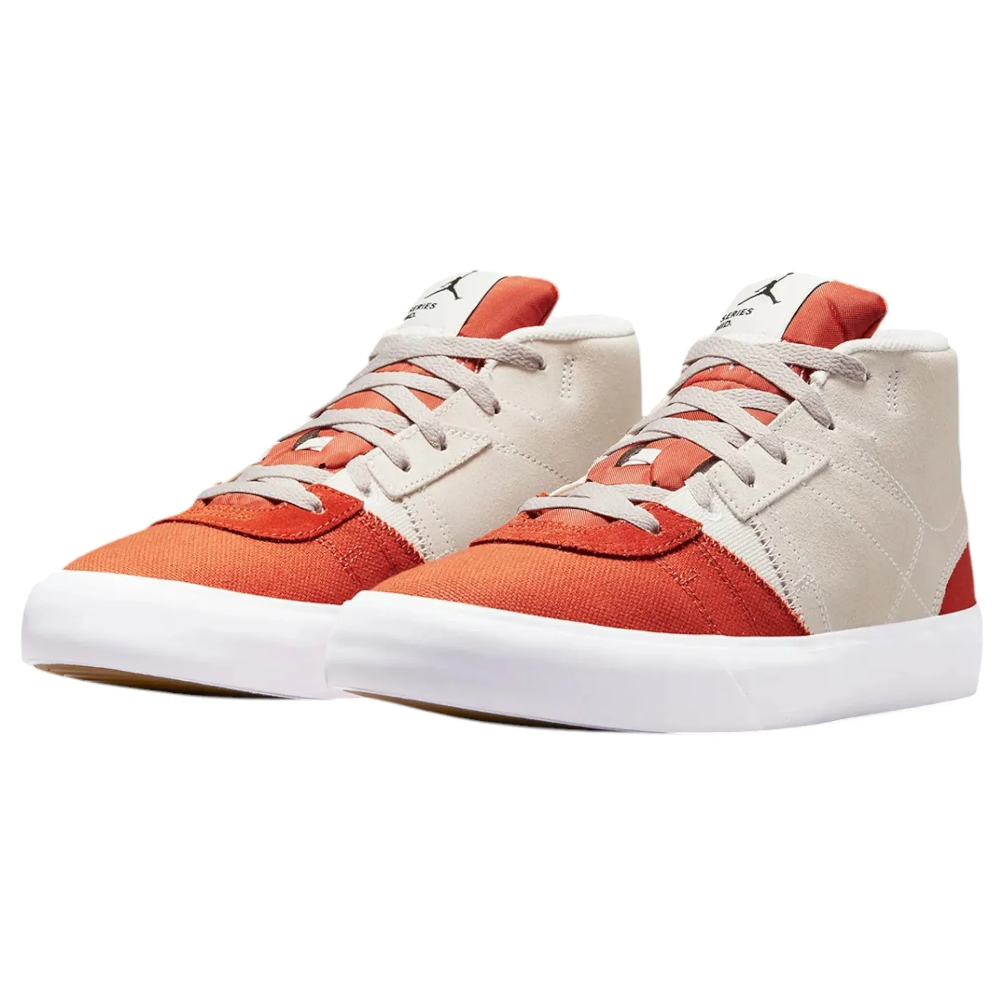 Mens Nike Jordan Series Mid Phantom/ Mantra Orange Shoes