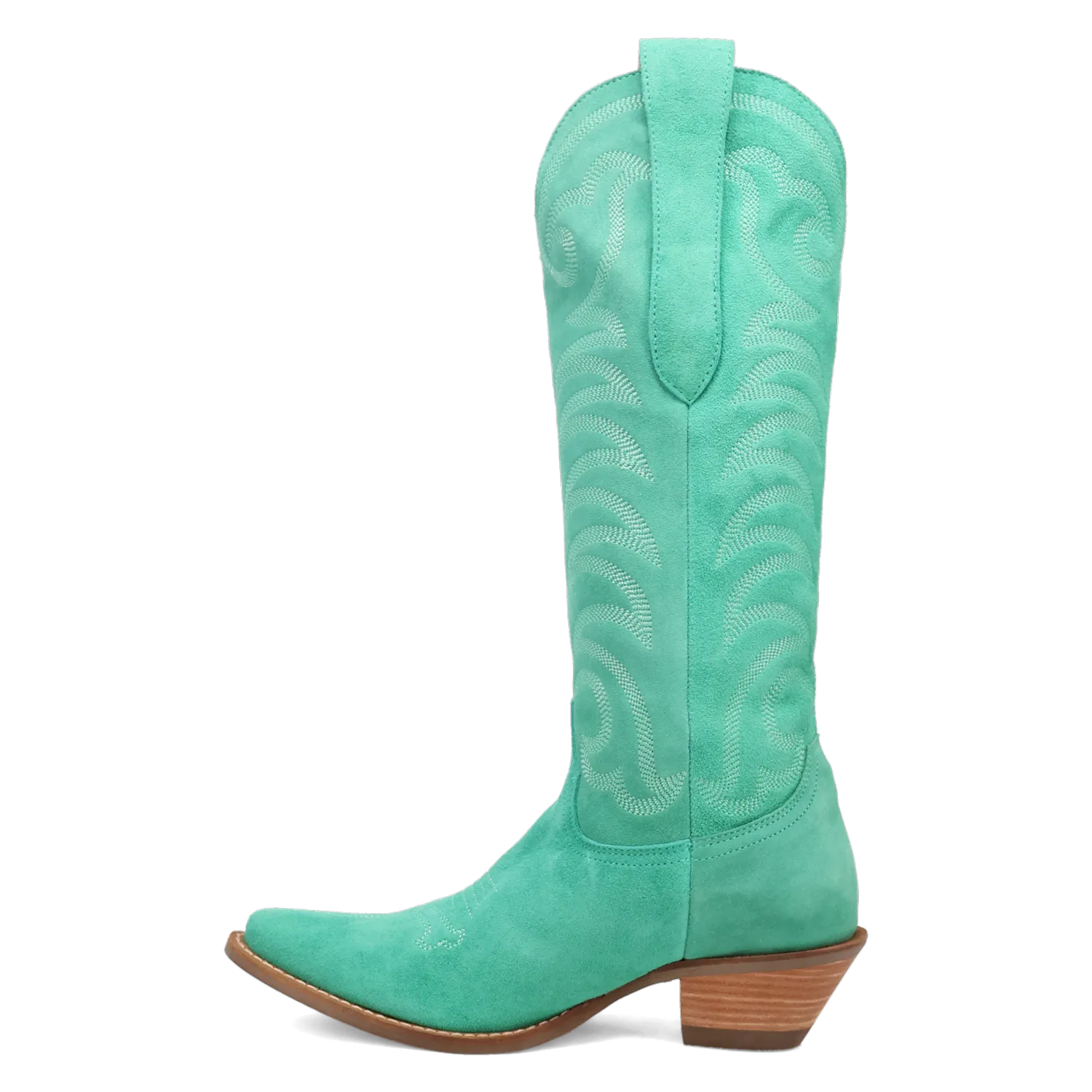Movin' On Green Suede Leather Boot (DS)
