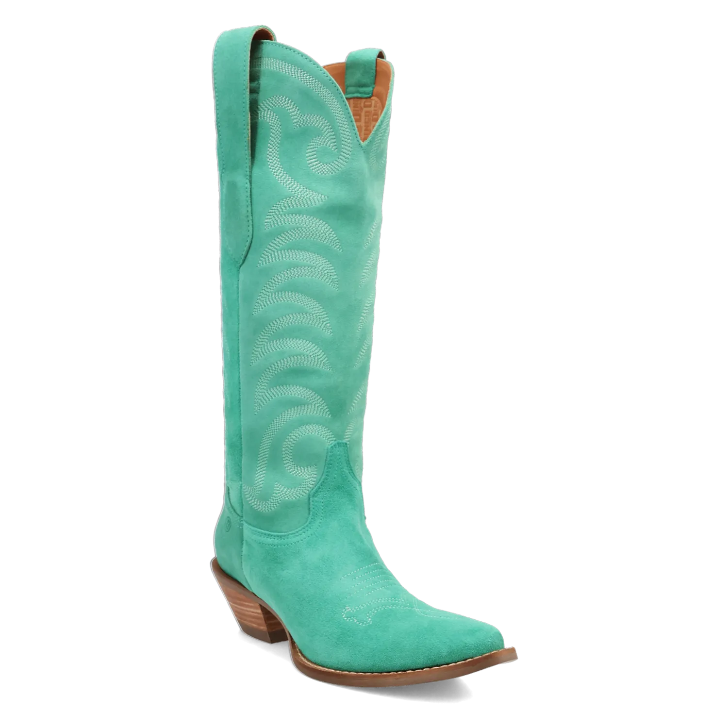 Movin' On Green Suede Leather Boot (DS)