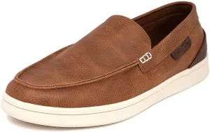 Nautica Men's Slip-On Loafers Casual Moc Toe Sneakers Boat Shoes Slipper for Men ??Lightweight & Comfortable - Derwin