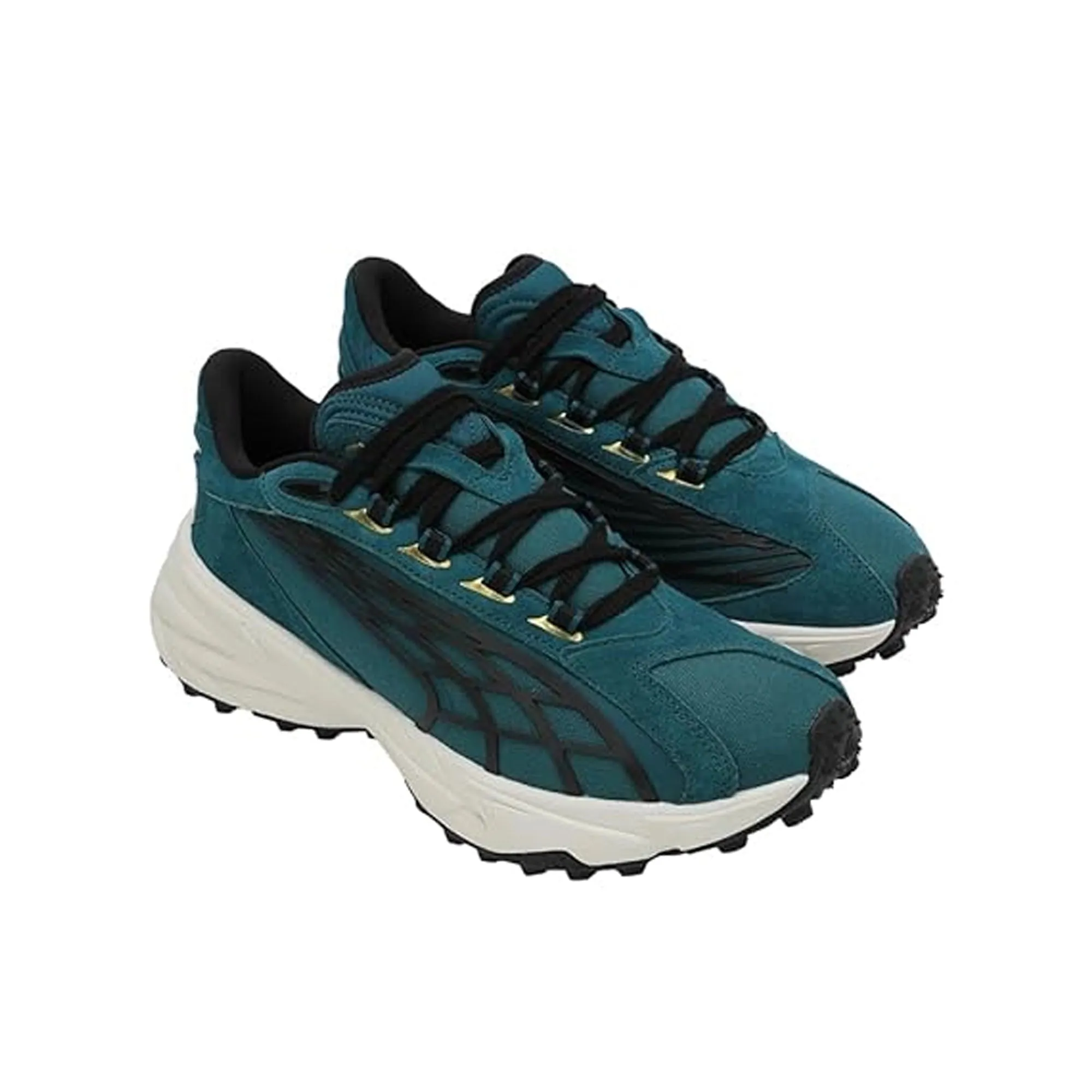 Puma Spirex Play Paris Unisex Sneaker (Cold Green-Warm White) 39822401