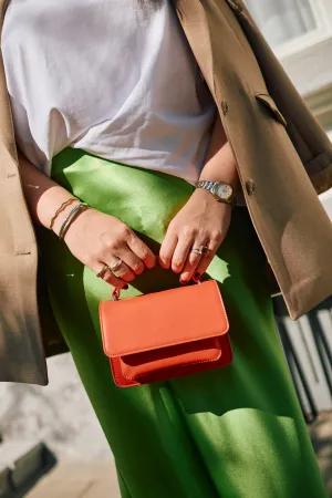 Renei Soft Structure Bag Red Coral