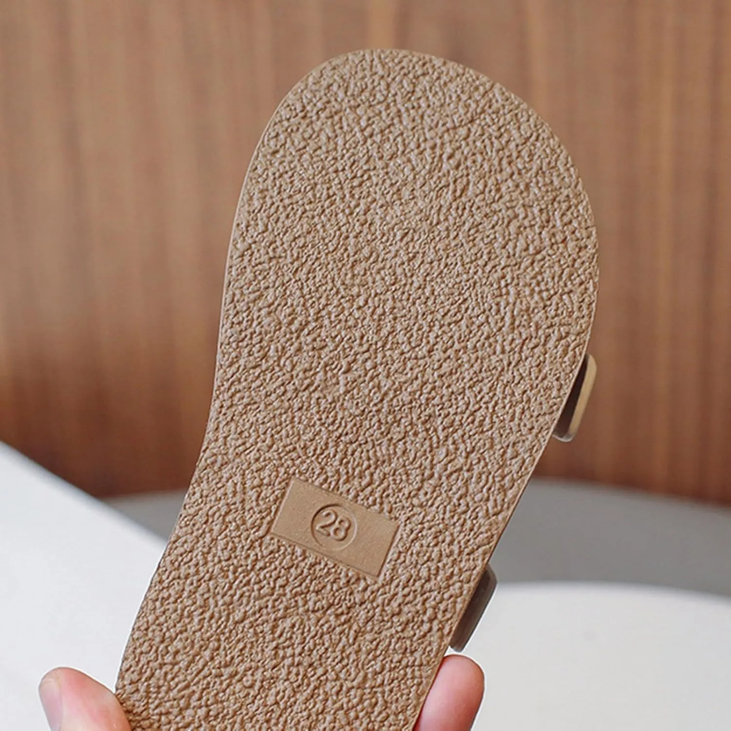 Toddler Sandals Boys Girls Adjustable Back Strap Slippers Double Buckle Sandals Summer Open Toe Beach Flat for Little/Big Kid