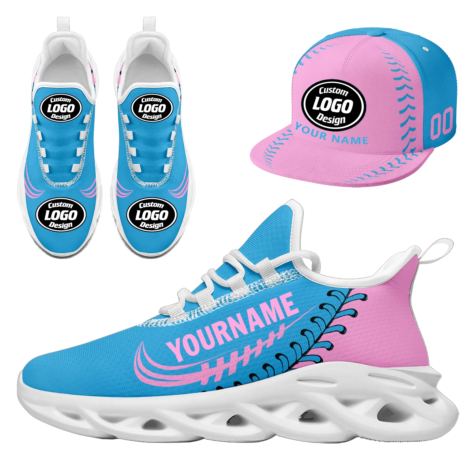 Unique Gift,Custom MaxSoul Shoes and Hat Combo Personalized JH-bd0b00ea-cd