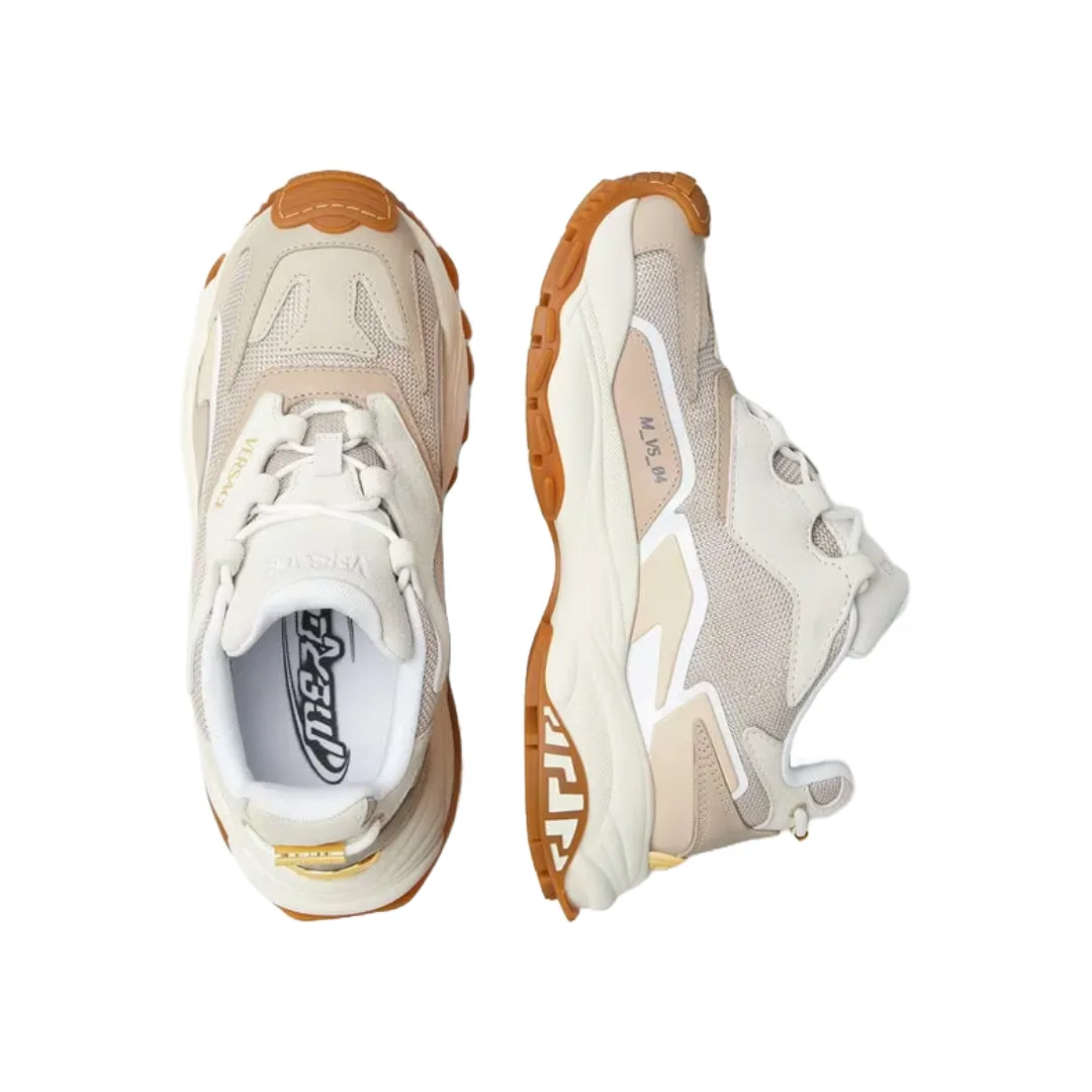 VERSACE M_VS_04 SNEAKERS BEIGE/WHITE