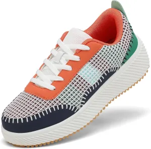 VZQ Women's Platform Sneakers Comfortable Lightweight Casual Chunky Fashion Sneaker with Breathable Uppers Walking Shoes