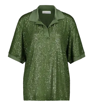 Williams Top in Olive Green