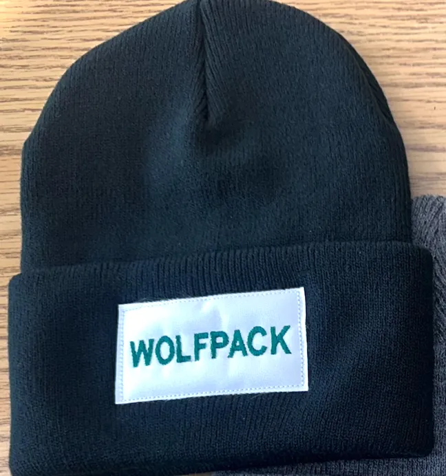 Wolfpack Patch Beanie