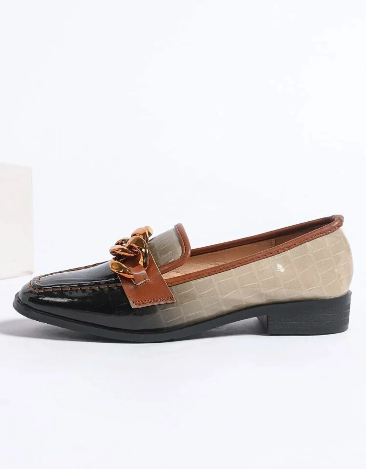 Women's Small Leather Shoes Casual British Style Oxford Shoes Plus Size 41-43