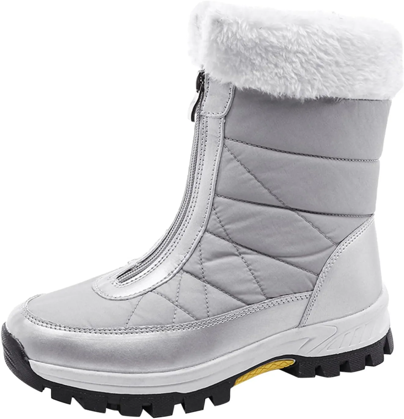 Womens Snow Boots Waterproof Insulated Size 7.5 Womens Winter Snow Boots Wide Women Winter Boot Womens Winter Fur Boots 8.5 Waterproof Womens Boots Size 11