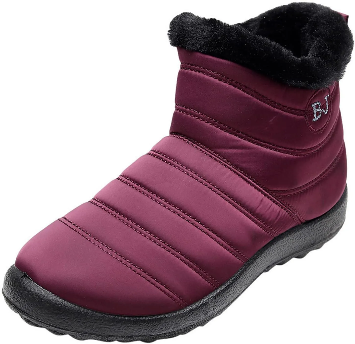 Womens Snow Boots Waterproof Wide Calf Non Slip Winter Boots Woman Women's Snow Boot Zapatos De Mujer Impermeabilas Y Termica Para La Nieve Botas De Invierno Impermeables Para Mujer