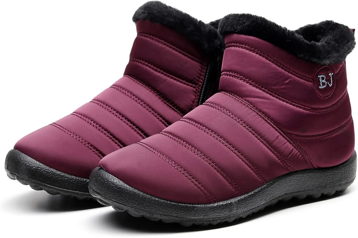 Womens Snow Boots Waterproof Wide Calf Non Slip Winter Boots Woman Women's Snow Boot Zapatos De Mujer Impermeabilas Y Termica Para La Nieve Botas De Invierno Impermeables Para Mujer