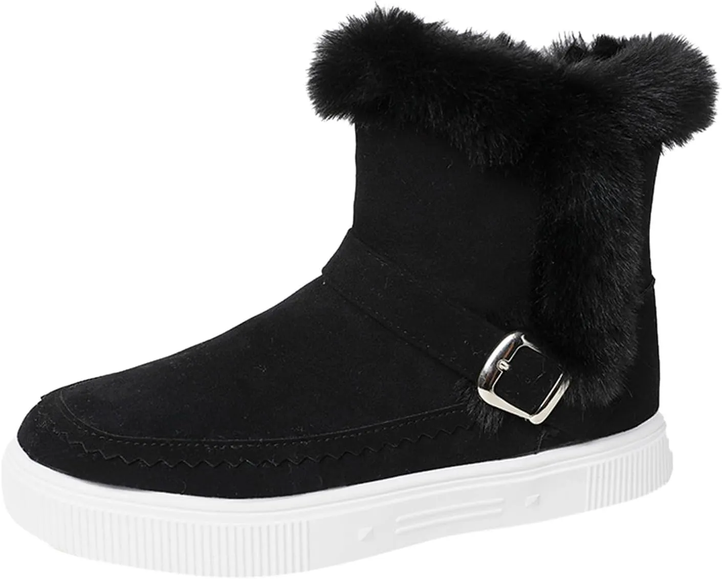 Women's Winter Boots Waterproof Winter Boots Warm Insulated Fur Boots Outdoor Lightweight Hiking Boot Womens Work Boots