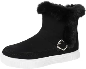 Women's Winter Boots Waterproof Winter Boots Warm Insulated Fur Boots Outdoor Lightweight Hiking Boot Womens Work Boots