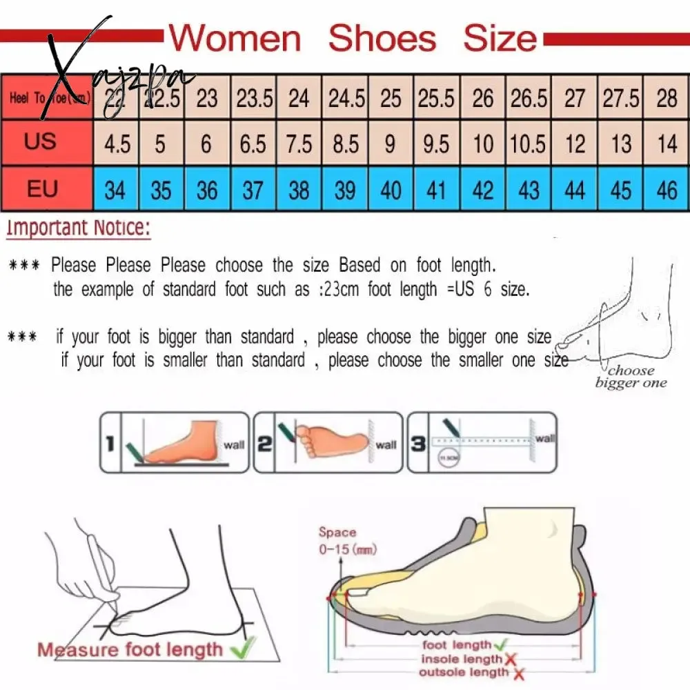 Xajzpa - Flock Buckle Zipper Type-V Autumn Winter Women Ankle Boots Fashion Pointed Toe Square High Heel Women Shoes botas mujer